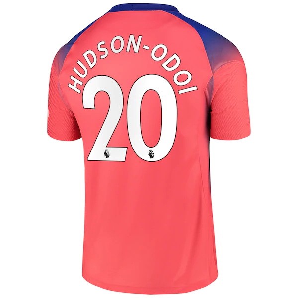 Camiseta Chelsea NO.20 Hudson Odoi 3ª Kit 2020 2021 Naranja